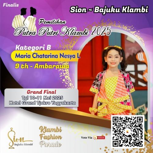 maria chatarina nesya l